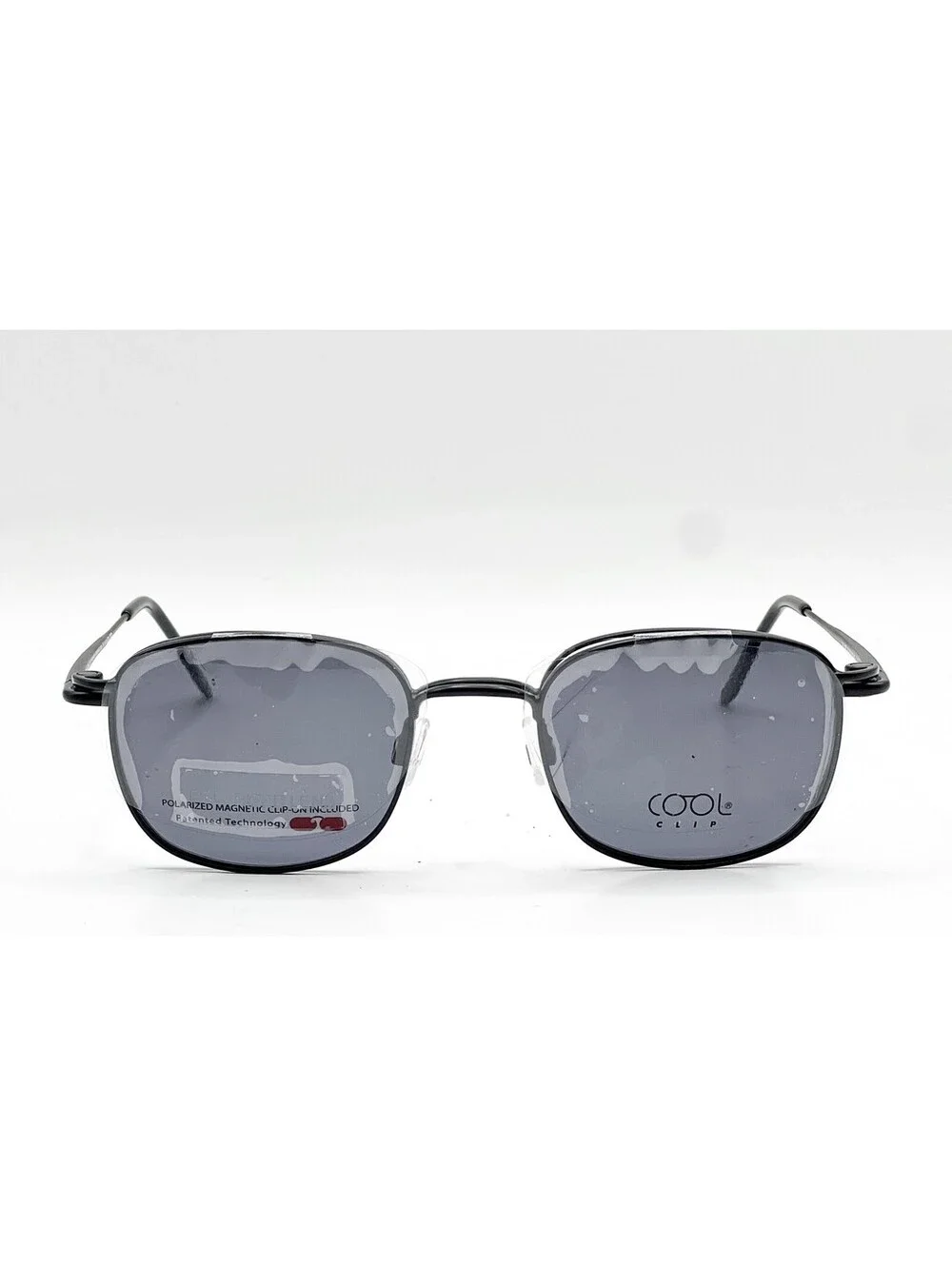 Cool Clip Cc 837 90 Satin Black Authentic Eyeglasses 51-20-140